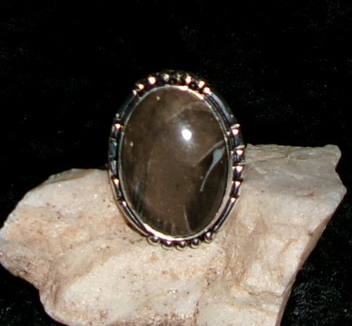 Ring with QUEEN BLACK FOREST FAIRY