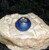 Glass Bead with BLUE DRAGON