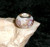Glass Bead with GRAY DRAGON