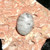 Cabochon Stone with GRAY DRAGON