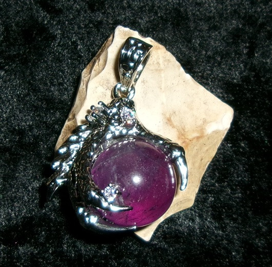Claw Pendant with GUARDIAN DRAGON