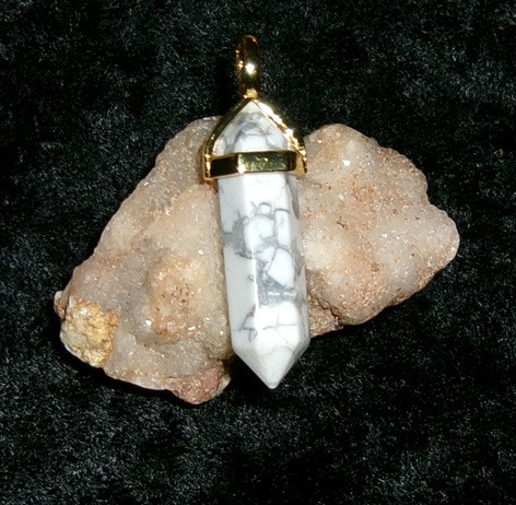Stone Pendant with EGYPTIAN TEMPLE DJINN