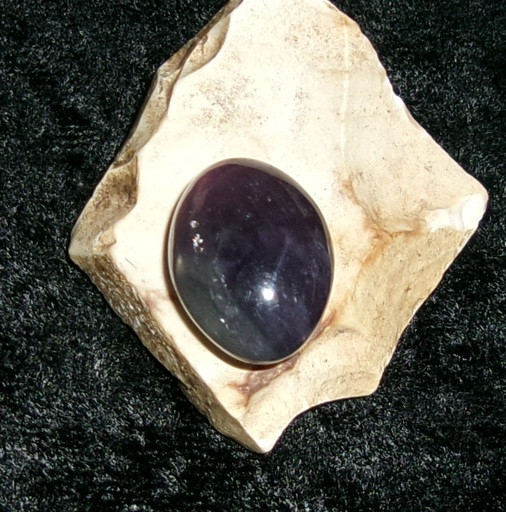 Amethyst Stone with NORSE TIGER