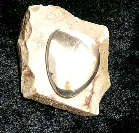 Stone with ARCTIC MERMAID