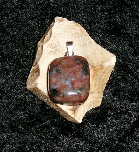 Jasper Pendant with NORSE VAMPIRE