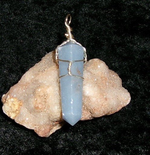 Pendant with WARRIOR ANGEL