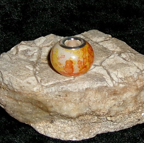 Glass Bead with ICELANDIC FAIRY