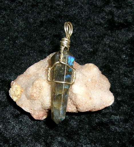 Wire Pendant with WERE-DRAGON