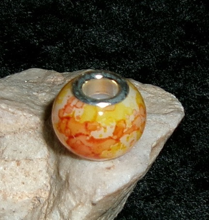 Glass Bead with BUTTERFLY DRAGON