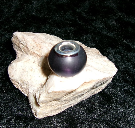 Glass Bead with FOREST MIST ELF