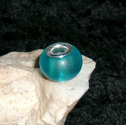 Glass Bead with WATER NYMPH