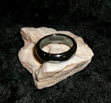 Hematite Ring with GARGOYLE