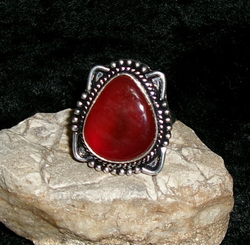 Ring with QUEEN FIRE FAE