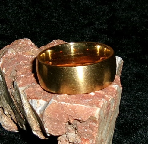 Band Ring with GOD DJINN