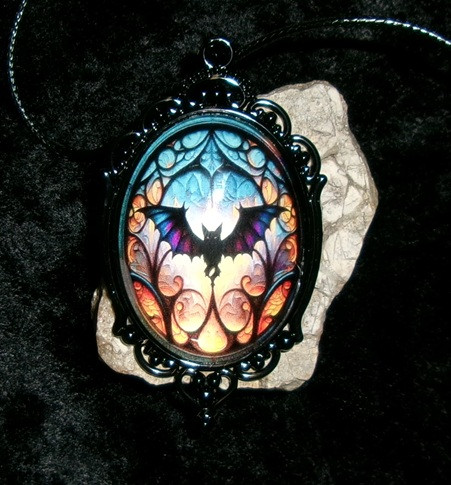 Gothic Pendant with MASTER CARPATHIAN VAMPIRE
