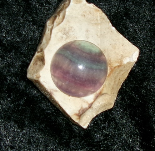 Cabochon Stone with 3RD EYE and PORTAL OPENING SPELLS
