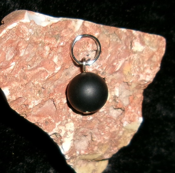 Charm Pendant with BLACK DRAGON