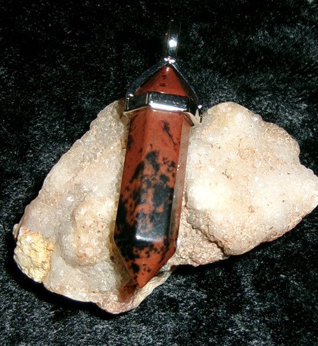 Jasper Pendant with IFRIT DJINN