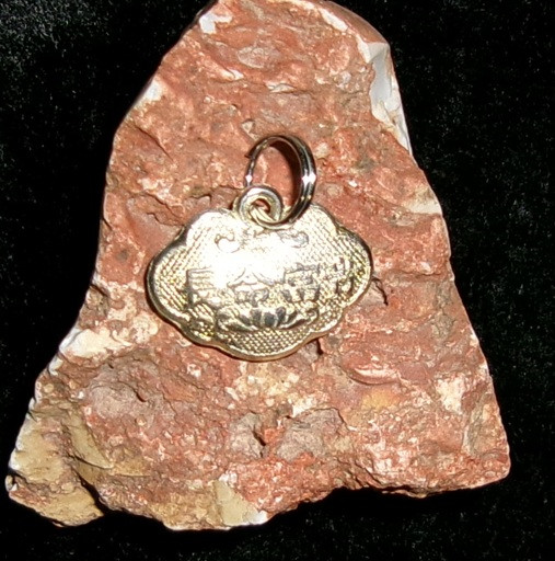 Pendant with RAINBOW CHINESE DRAGON