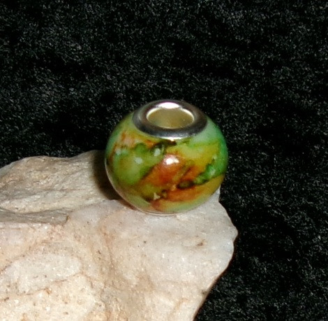 Glass Bead with CABERRA