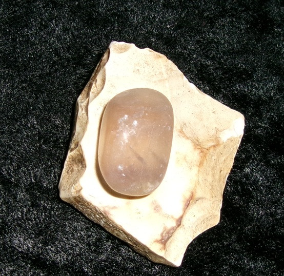 Stone with OWL TOTEM