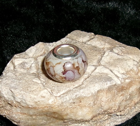 Glass Bead with FAIRY HOUND