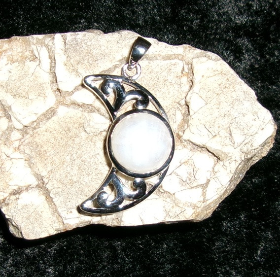 Moonstone Pendant With EMOTIONAL WELL BEING PACKAGE