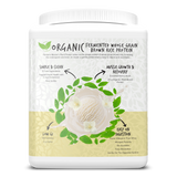 Portions Master Vegan Plant Protein Vanilla 375g Left