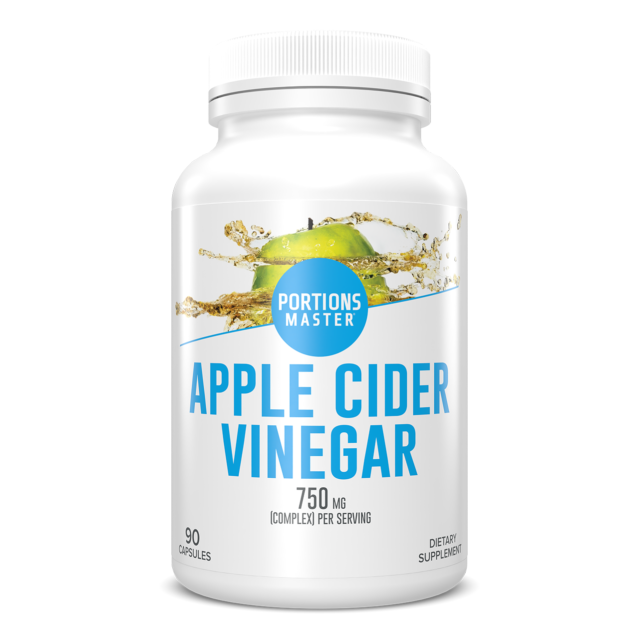 Image of Portions Master Apple Cider Vinegar (90 Count)