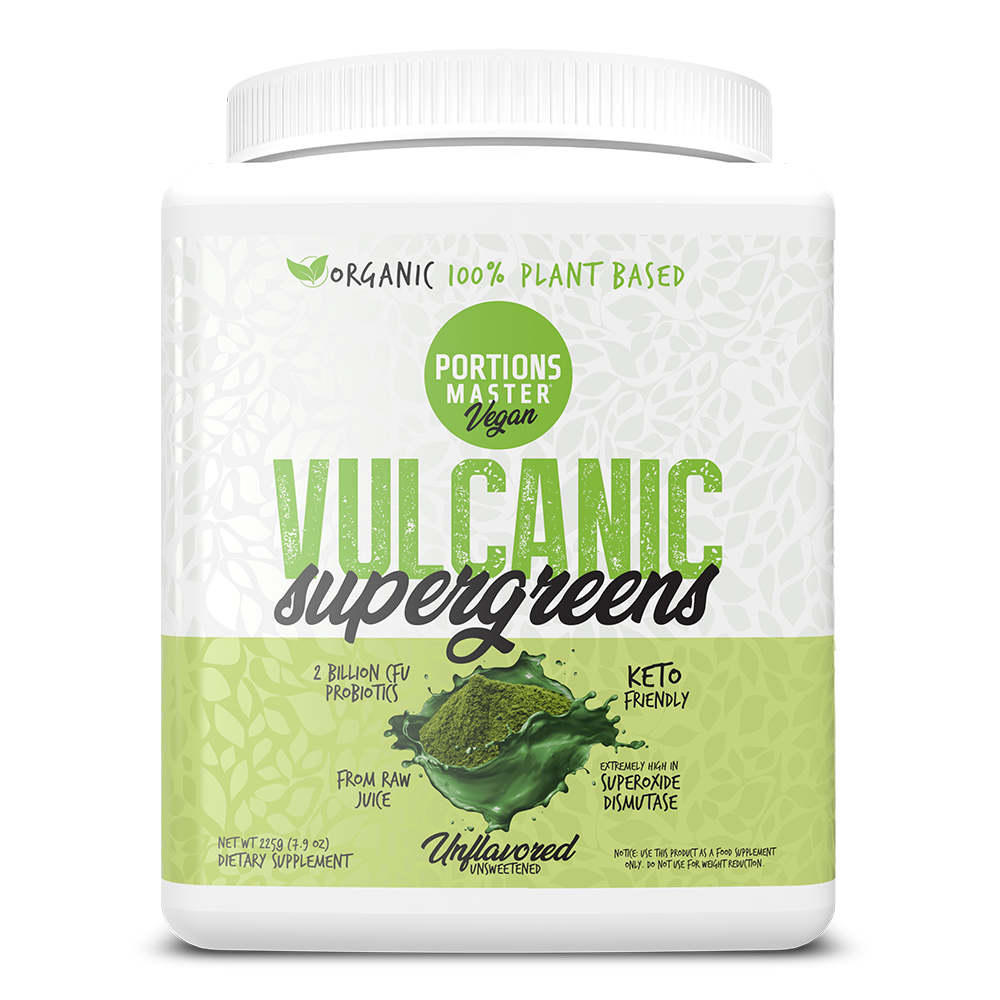 Image of Portions Master Vulcanic Supergreens Unflavored