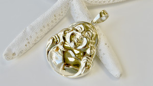 14KT Yellow Gold Buddha Pendant  | Price Varies Based on Size