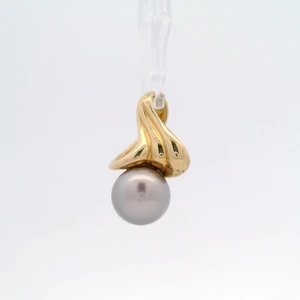 USED - 14KTY Golden Bloom Tahitian Pearl Pendant