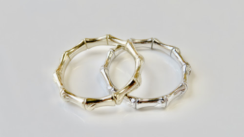 14KT Bamboo Ring  | Price Varies Based on Width and Size