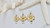 14KT Plumeria Flower with Blue Diamond Pendant  | Price Varies Based on Size