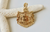 14KT Hawaiian Coat of Arms Pendant  | Price Varies Based on Size