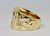 14KT 15MM Traditional Personalized Sweetheart Tapered Ring  | Price Varies Based on Size