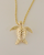 14KT Hawaiian Sea Turtle Pendant with Hidden Bail