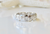 14KT Hawaiian Heirloom Scroll Design, Princess Cut 0.19CT Diamond Ring
