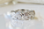 14KT Hawaiian Heirloom Scroll Design, Princess Cut 0.19CT Diamond Ring