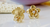 14KT Diamond Plumeria Flower Earrings  | Price Varies Based on Size
