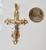 14KT Two-Tone Crucifix Pendant