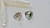 14KT White Gold Mabe Pearl Omega Clip Earrings