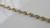 14KT Solid Yellow Gold 3MM Diamond Cut Rope Chain |  Price Varies Based on Length