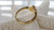 USED - 24KT Yellow Gold Woven Star Ring