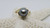 USED - 14KT Yellow Gold Black Tahitian Pearl Ring