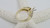 14KT Yellow Gold Semi-Mount, Six Prong, Channel Set Diamond Setting