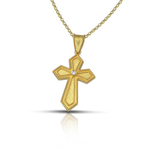 Diamond Byzantine Cross Diamond Byzantine Cross
