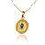 Sapphire Byzantine Gold Pendant Sapphire Byzantine Gold Pendant