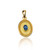 Sapphire Byzantine Gold Pendant Sapphire Byzantine Gold Pendant