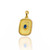 Sapphire Byzantine Yellow Gold Pendant Sapphire Byzantine Yellow Gold Pendant